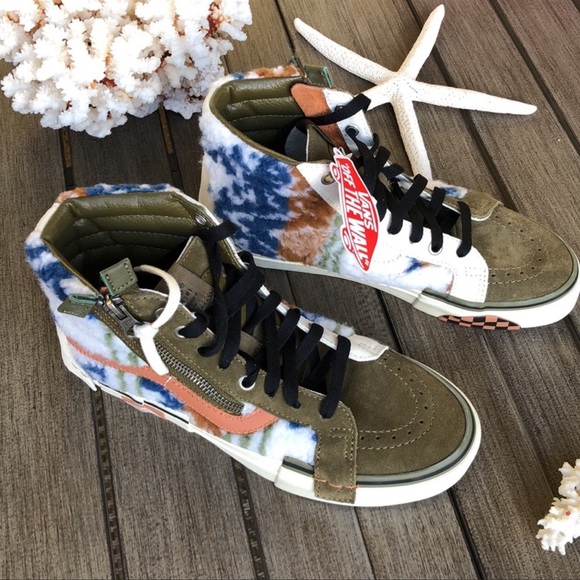 🌴🔆VANS- HI TOPS ZIPPER CARPET AWESOMENESS🔆🌴 - Picture 8 of 14